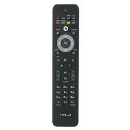 Philips Compatible Mando para TV CTVPH03 - Mando a Distancia Universal Compatible con Modelos Philips RC-400, RC-5536, RC-7802, RC-7959, RC-8205 y Más